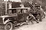Car crash in Magdalen Road Car crash in Magdalen Road
