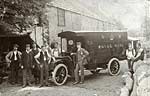Post van circa 1920 Post van circa 1920